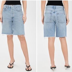 Agolde 90s mid rise shorts size 26 new with tags